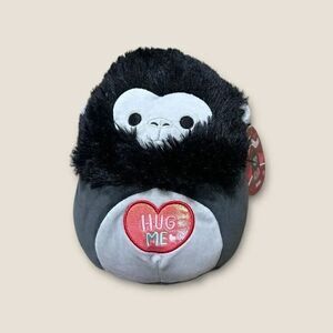 Squish-mallow 8” Aron The Gorilla Valentines Day Plush